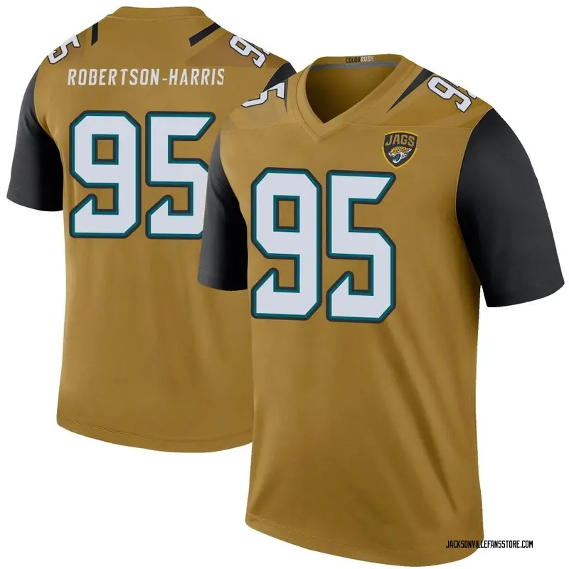 Youth Gold Legend Roy Robertson-Harris Jacksonville Color Rush Bold Jersey